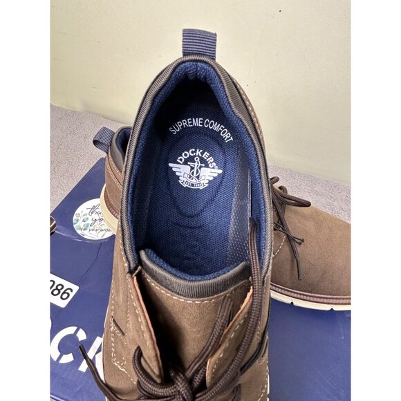 Dockers Men's fontera 24 Lace Up Casual Dress Shoe Size 8M NIB Brown shoes - Picture 5 of 10